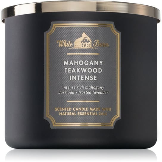Bath & Body Works Mahogany Teakwood Intense świeczka zapachowa 411 g Inna marka