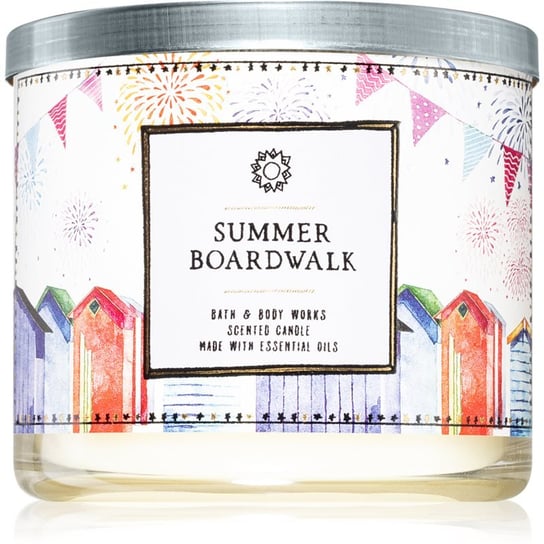 Bath & Body Works Summer Boardwalk świeczka zapachowa 411 g Inna marka