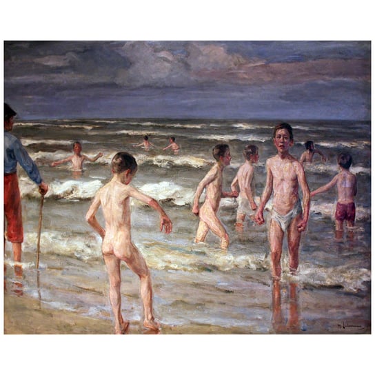 Bathing Boys - Max Liebermann 50x60 Legendarte