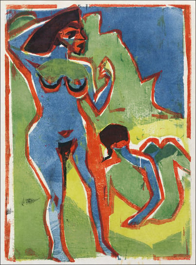 Bathing Women - Moritzburg, Ernst Ludwig Kirchner  / AAALOE Inna marka