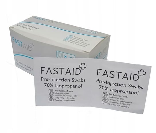 BATIST - Gaziki przediniekcyjne Fast-Aid a'100, Wyrób medyczny Zarys