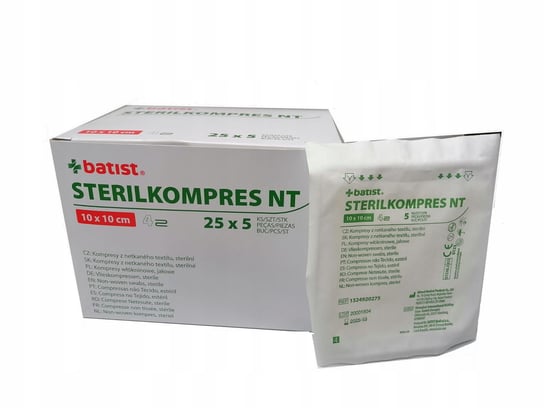 Batist - Sterilkompres NT 10x10cm (25x5) BATIST B-CELLIN