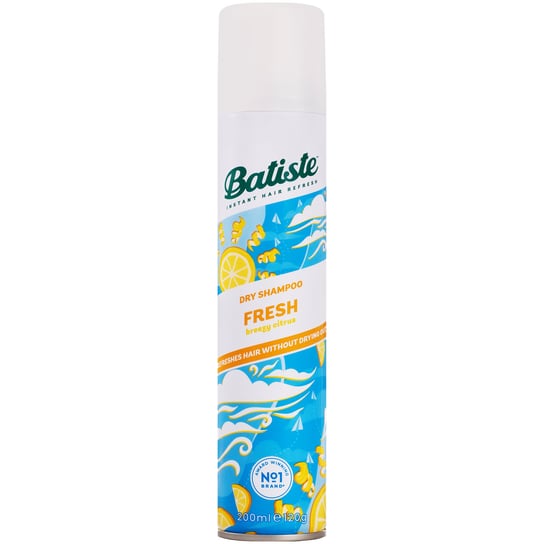 Batiste, Fresh Dry, Odświeżający suchy szampon do włosów, 200 ml Batiste