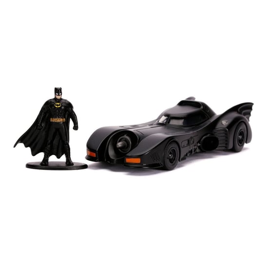Batman 1989 Hollywood Rides Diecast Model 1/32 1989 Batmobile with Fig Inna marka