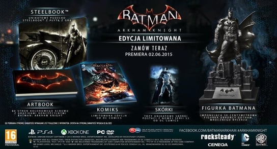 Batman: Arkham Knight - Edycja Limitowana Warner Bros Interactive