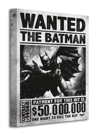 Batman Arkham Origins Wanted - obraz na płótnie DC COMICS