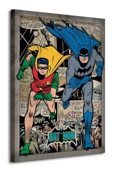 Batman Comic Montage - obraz na płótnie DC COMICS