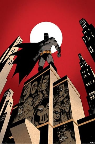 Batman Czarne Charaktery, Plakat 61x91,5 cm DC COMICS