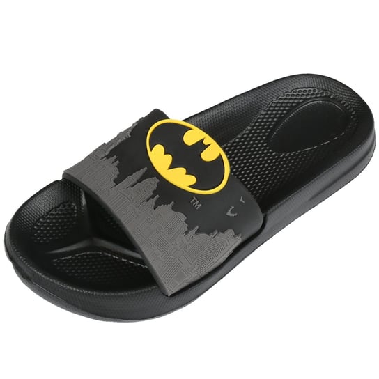 Batman Czarne klapki chłopięce, gumowe klapki 25-26  EU DC COMICS