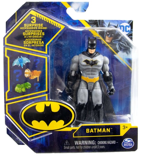 Batman figurka Batman 10 cm + 3 niespodzianki Spin Master