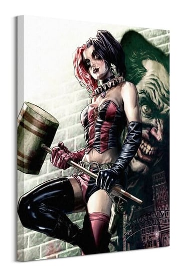 Batman Harley Quinn Pose  - obraz na płótnie Legion samobójców