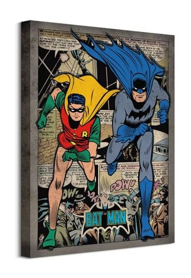 Batman i Robin Komiks - obraz na płótnie Pyramid International