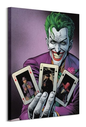 Batman Joker Cards - obraz na płótnie Pyramid International