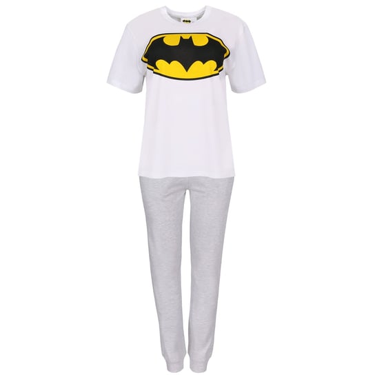 Batman Męska piżama na krótki rękaw, bawełniana piżama OEKO-TEX L DC COMICS