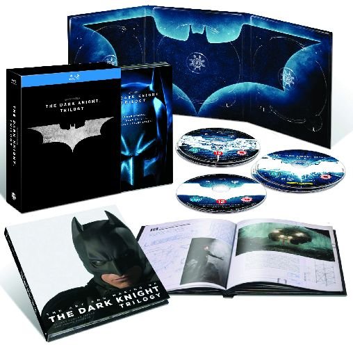 Batman: Mroczny Rycerz. Trylogia (limitowana edycja kolekcjonerska z albumem) Nolan Christopher