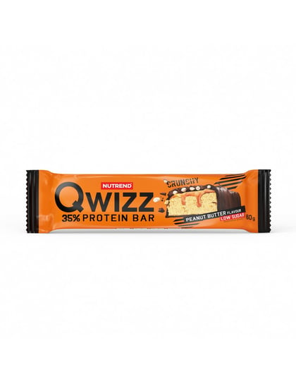 Baton Nutrend Qwizz Protein Bar 60G - Smak: Masło Orzechowe Nutrend