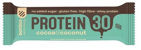 Baton Protein 30% kakao- kokos BEZGL. 50 g Bombus