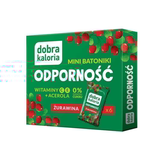 Batoniki z nerkowców Odporność (6 x 17 g) 102 g - Dobra Kaloria DOBRA KALORIA