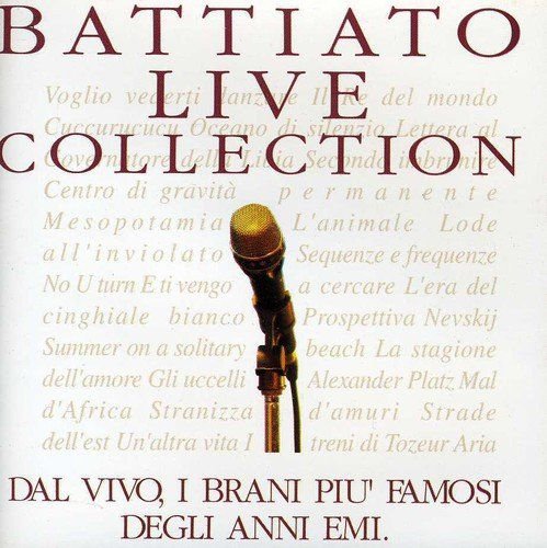 Battiato Live Coll Various Artists