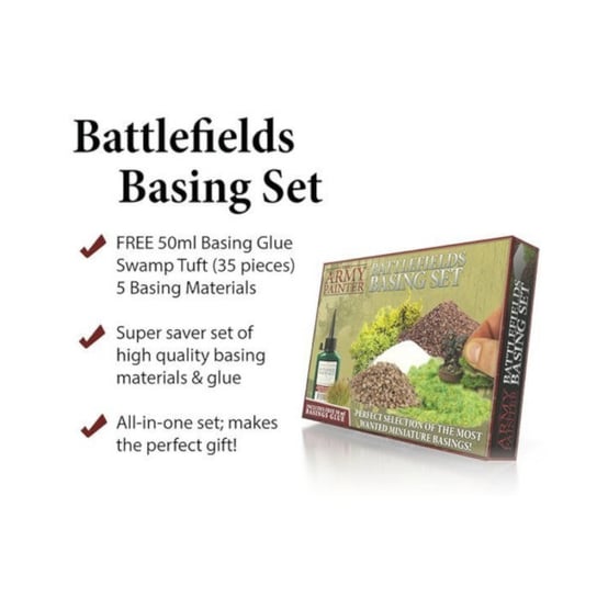 Battlefields Basing Set - Zestaw do wykańczania podstawek / Army Painter The Army Painter