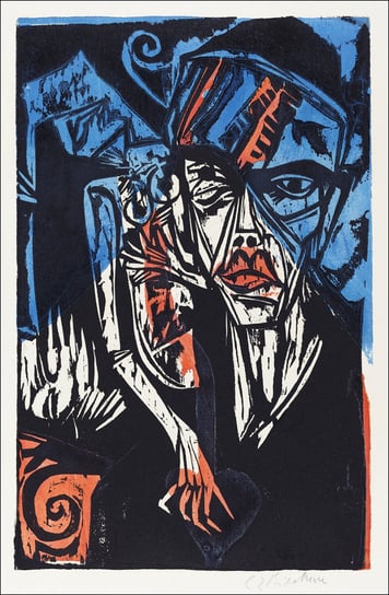 Battles. The Agonies of Love, Ernst Ludwig Kirchner - plakat 40x50 cm Galeria Plakatu