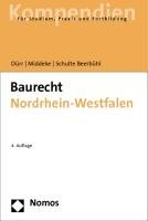 Baurecht Nordrhein-Westfalen Durr Hansjochen, Middeke Andreas, Schulte Beerbuhl Hubertus
