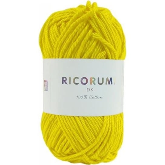 Bawełna RICORUMI dla Amigurumi, mini kulka 25g - 06 Żółta Inna marka