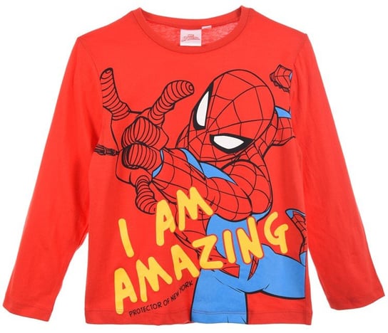 Bawełniana bluzka dla chłopca Spider-man Marvel rozmiar 104 cm Marvel