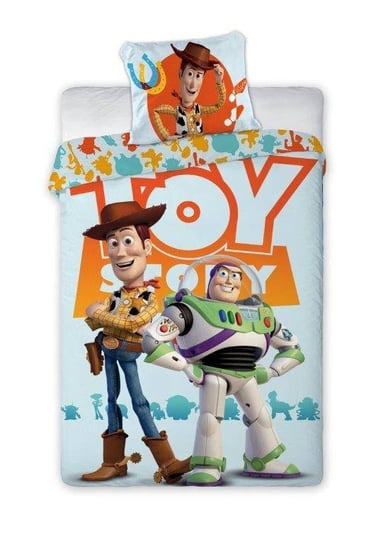 Bawełniana pościel, Toy Story dwustronna 140x200 cm, 2 elementy Faro