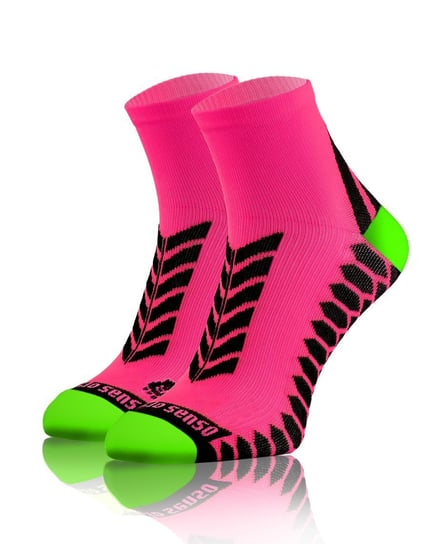 Bawełniane oddychające bezszwowe SKARPETY SPORTOWE SPORT SOCKS Sesto Senso - 35-38 Sesto Senso