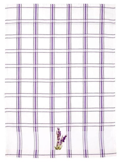 Bawełniane Ścierki Kuchenne Lavender Biało-Lawendowe 45x65 cm-45x65 cm Inna marka