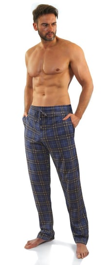 Bawełniane spodnie piżamowe do spania MILO Sesto Senso - M Sesto Senso