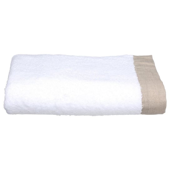 Bawełniany ręcznik kąpielowy, ATMOSPHERA biały, 150x100 cm Atmosphera Créateur d'intérieur