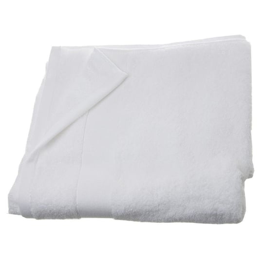 Bawełniany ręcznik kąpielowy - kolor biały 150 x 100 cm Atmosphera