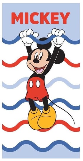 Bawełniany ręcznik kąpielowy Mickey Mouse 70 x 140 cm Disney