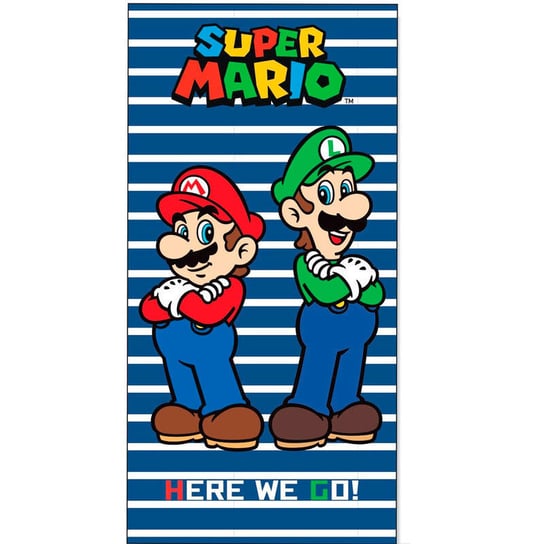 Bawełniany Ręcznik Plażowy Nintendo Super Mario Bros Mario Kart Inna marka