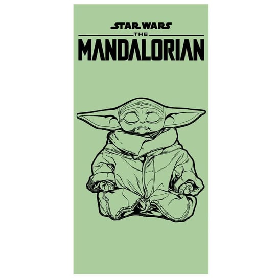 Bawełniany Ręcznik Plażowy Star Wars Mandalorian Star Wars gwiezdne wojny