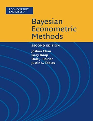 Bayesian Econometric Methods Opracowanie zbiorowe