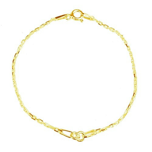 Baza do bransoletki srebro próba 925 s-bracelet 7-15 CM pozłacane 14 karatowym złotem 925.pl