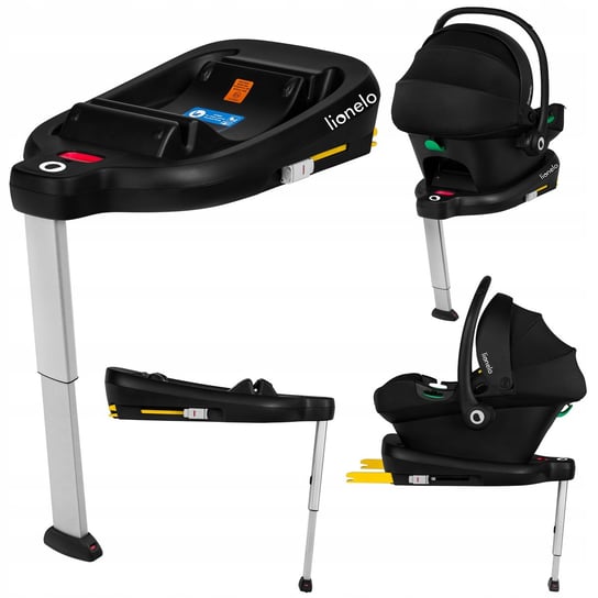 Baza do fotelika Astrid I-Size z ISOFIX CERTYFIKAT ADAC Lionelo Astrid Base Lionelo