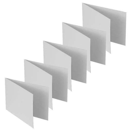 Baza do kartki pionowa C6 11,4x16,2 biała - Rzeczy z papieru - 5szt Rzeczy z Papieru