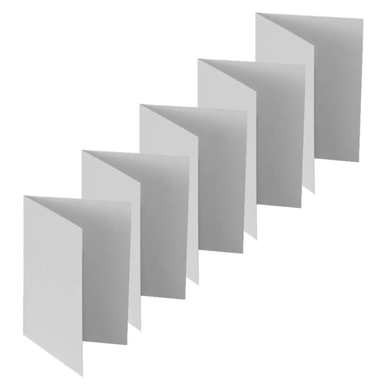 Baza do kartki pozioma C6 11,4x16,2 biała - Rzeczy z papieru - 5szt Rzeczy z Papieru