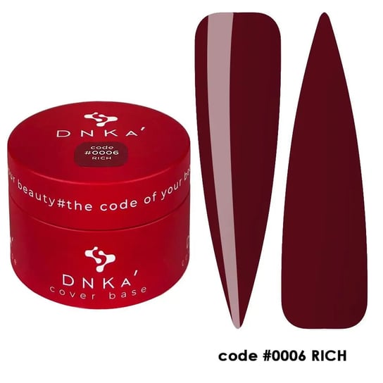 Baza kolorowa DNKa Cover Base nr 0006 Rich, 30 ml DNKa