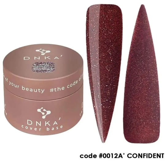 Baza kolorowa DNKa Cover Base nr 0012A' Confident, 30 ml DNKa