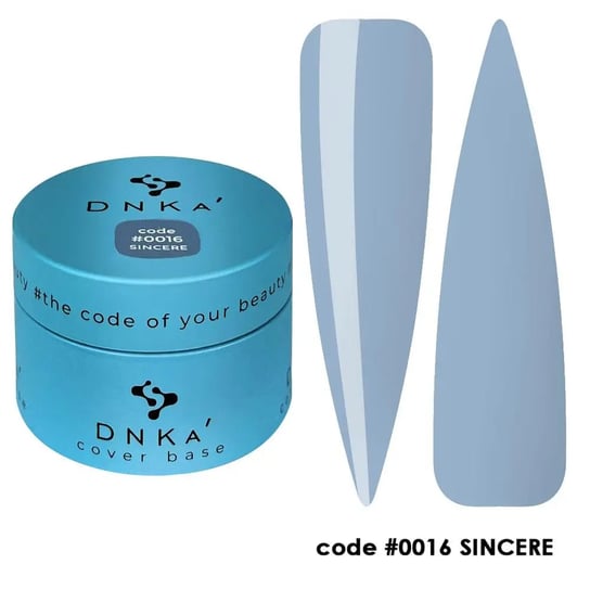 Baza kolorowa DNKa Cover Base nr 0016 Sincere, 30 ml DNKa