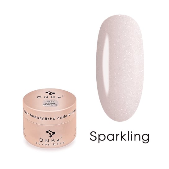 Baza kolorowa DNKa Cover Base nr 0042 Sparkling, 30 ml DNKa