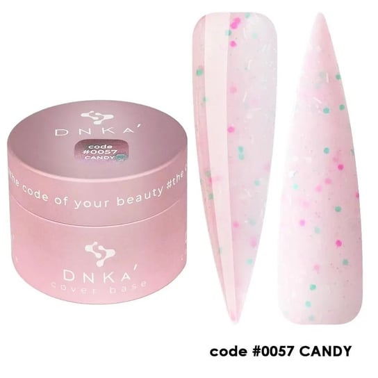 Baza kolorowa DNKa Cover Base nr 0057 Candy, 30 ml DNKa