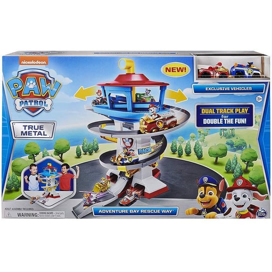 Baza ze zjeżdżalnią, Spin Master, Psi Patrol, Adventure Bay Rescue Way Spin Master