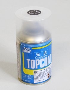 Bazowy lakier w sprayu Top Coat Gloss Spray, 88 ml MR.Hobby