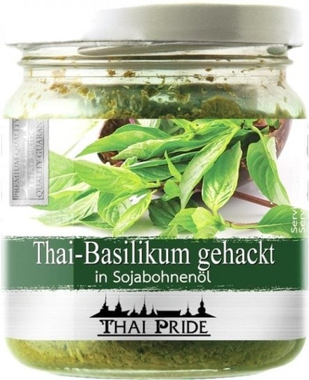 Bazylia tajska siekana w oleju sojowym 175g Thai Pride
